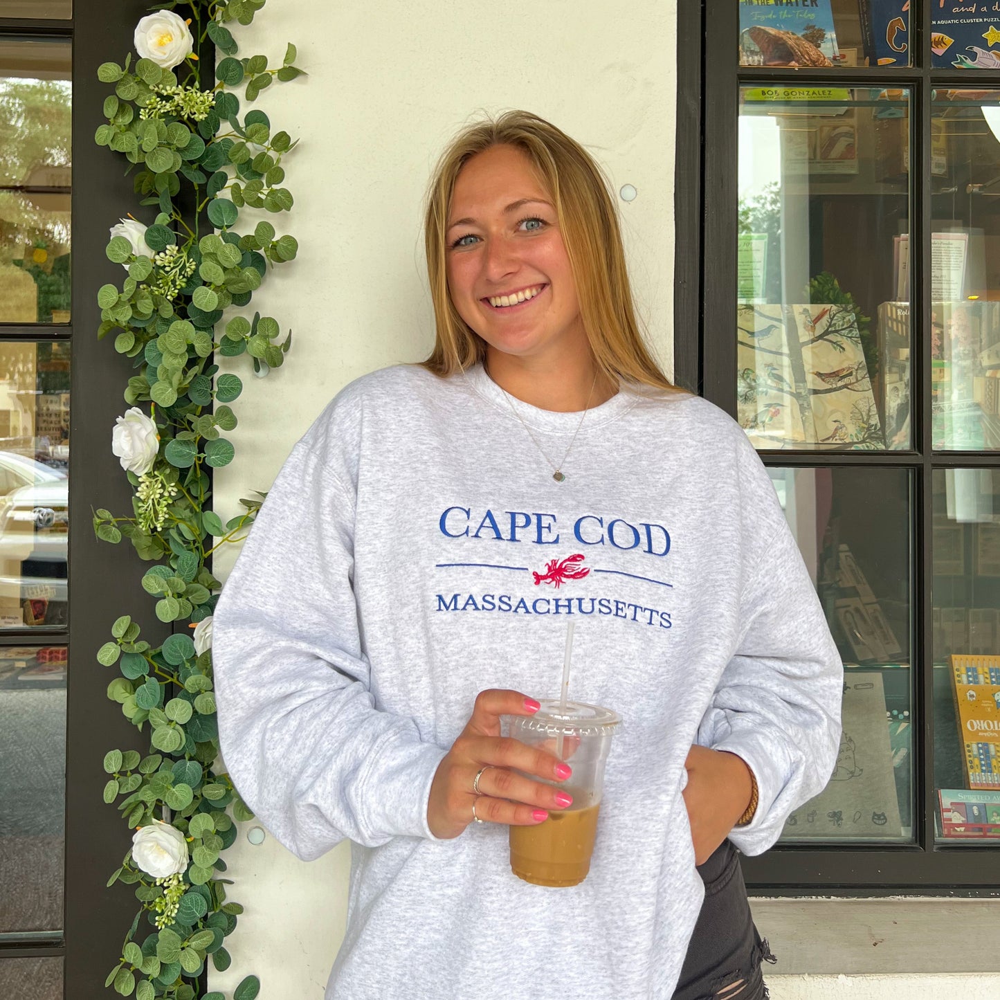 Cape Cod Embroidered Crewneck