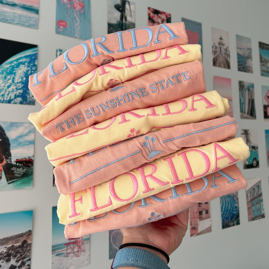 Florida Embroidered Tee