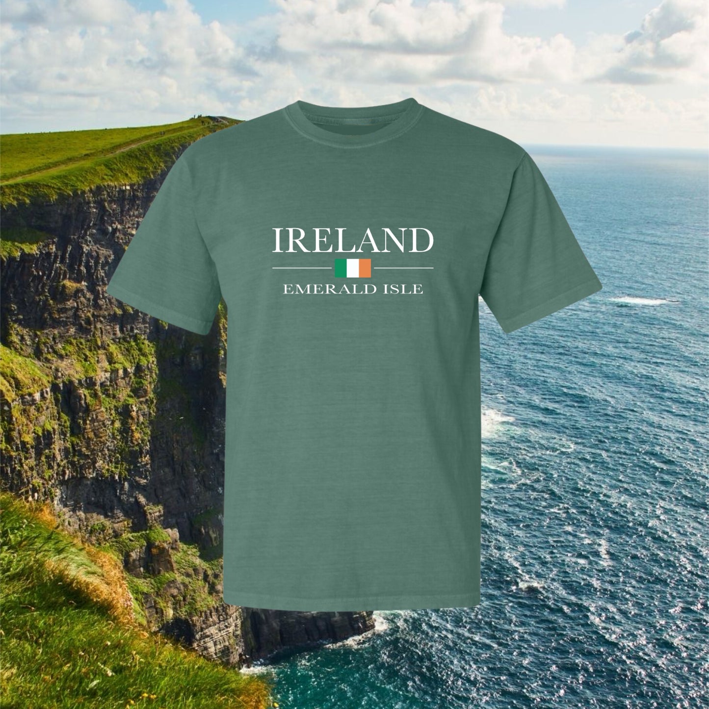 Ireland Embroidered Tee