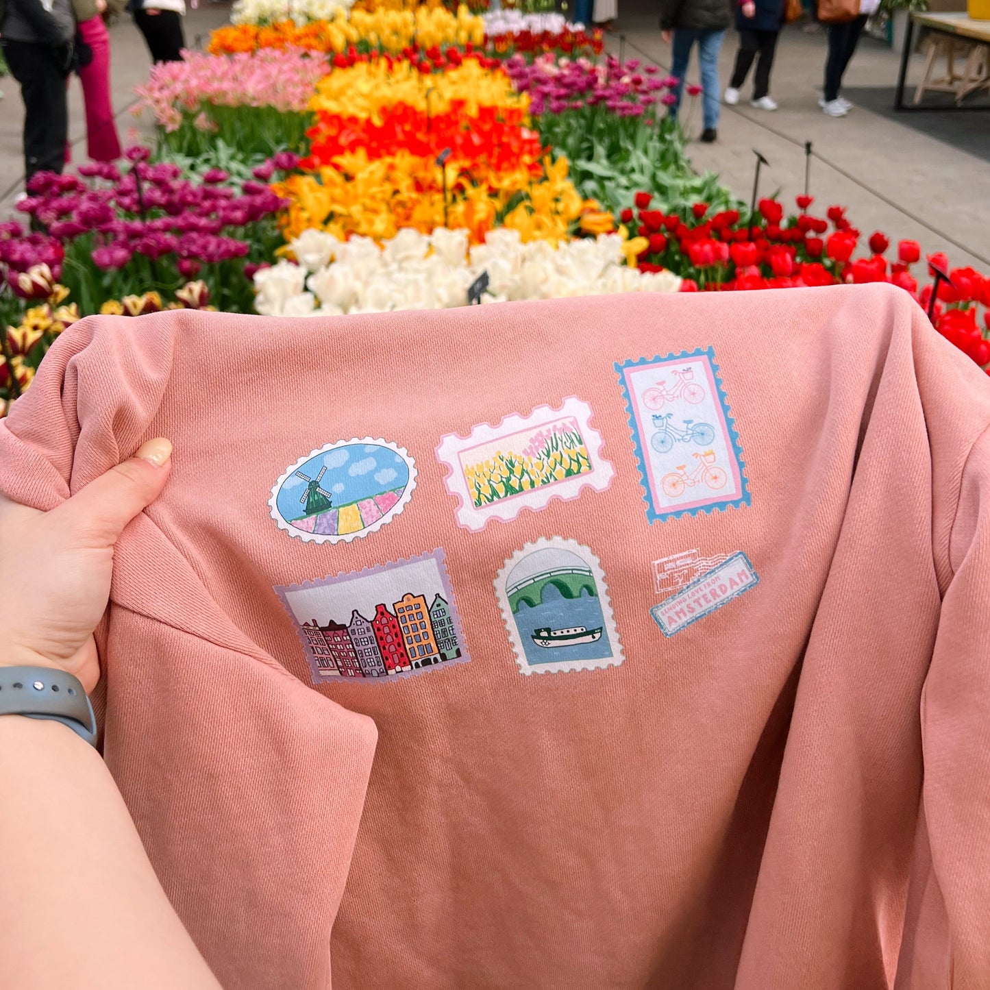 Amsterdam Stamps Crewneck