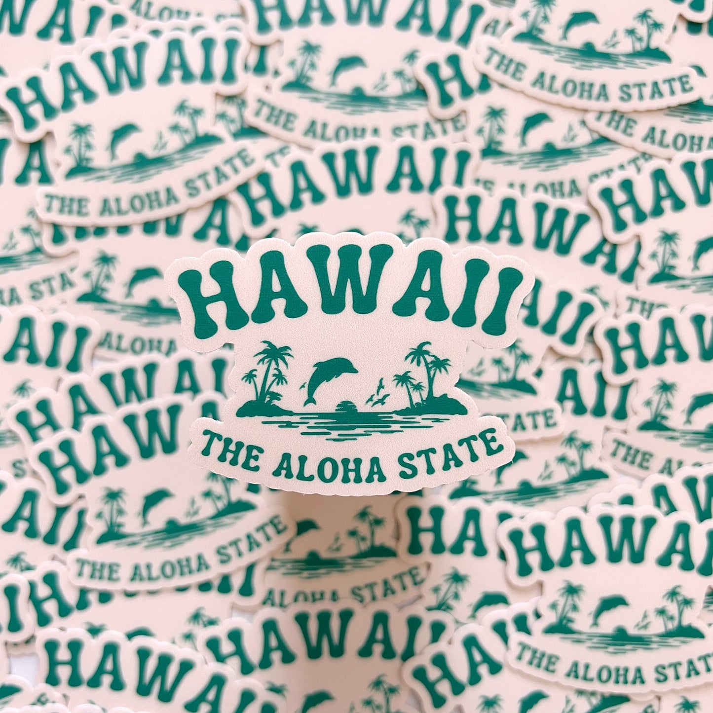 Hawaii Groovy Sticker