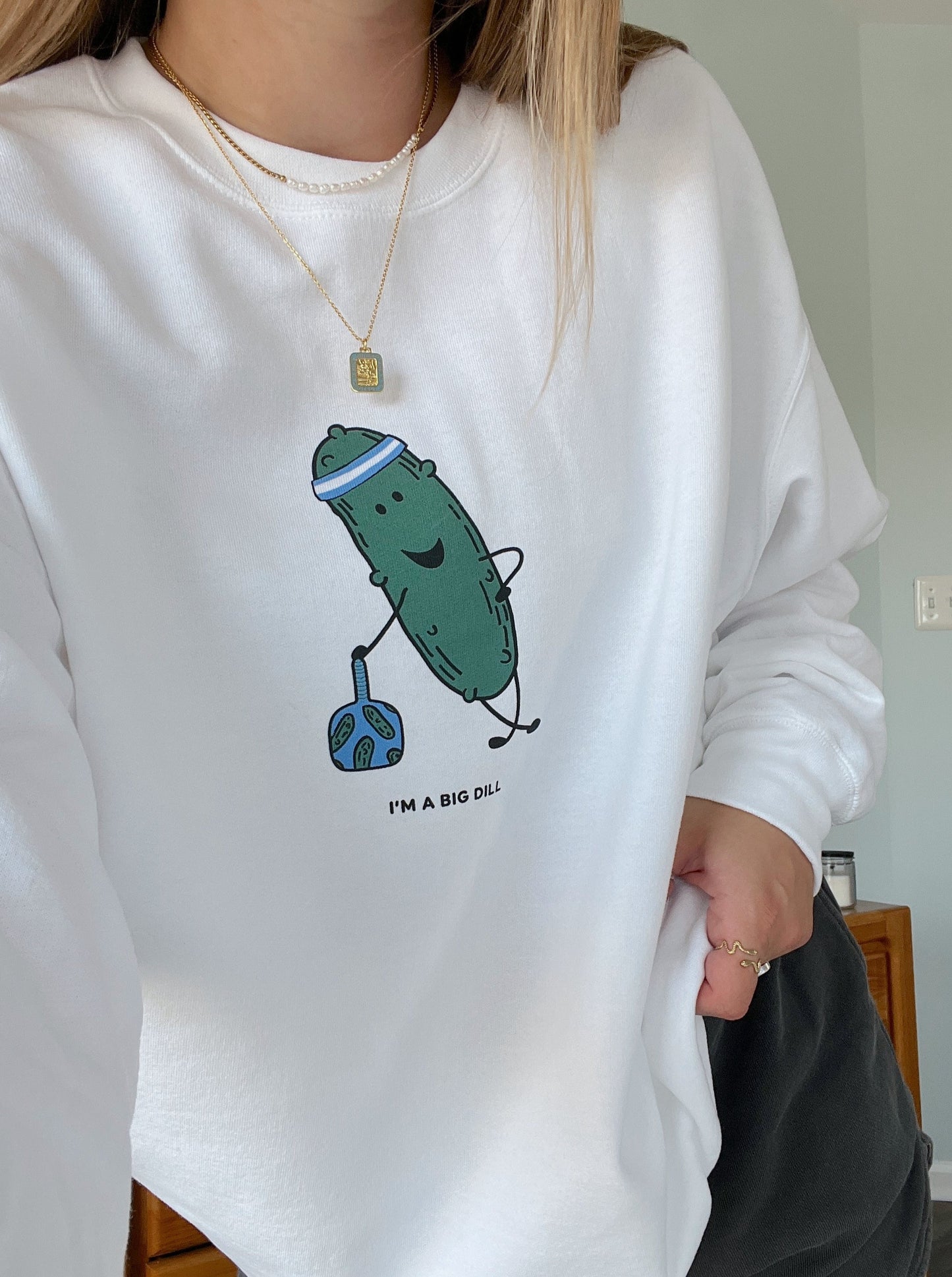 Dillan the Pickle Crewneck