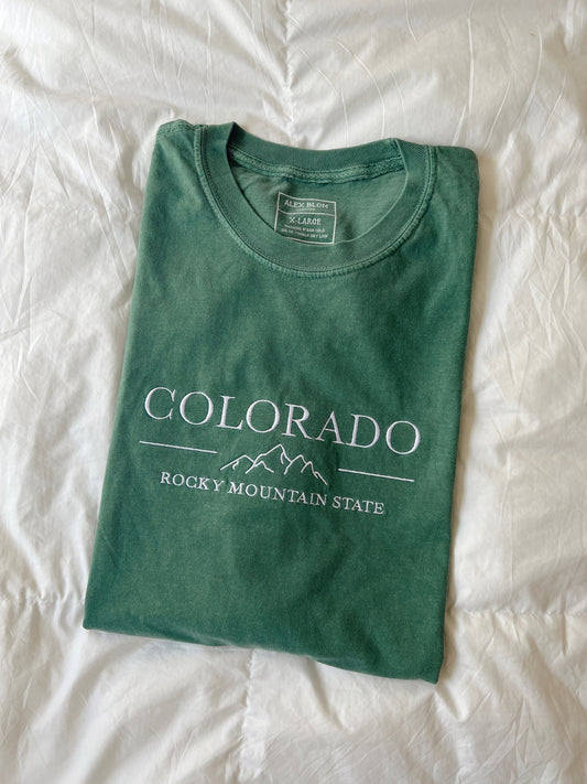 Colorado Embroidered Long-Sleeve Tee