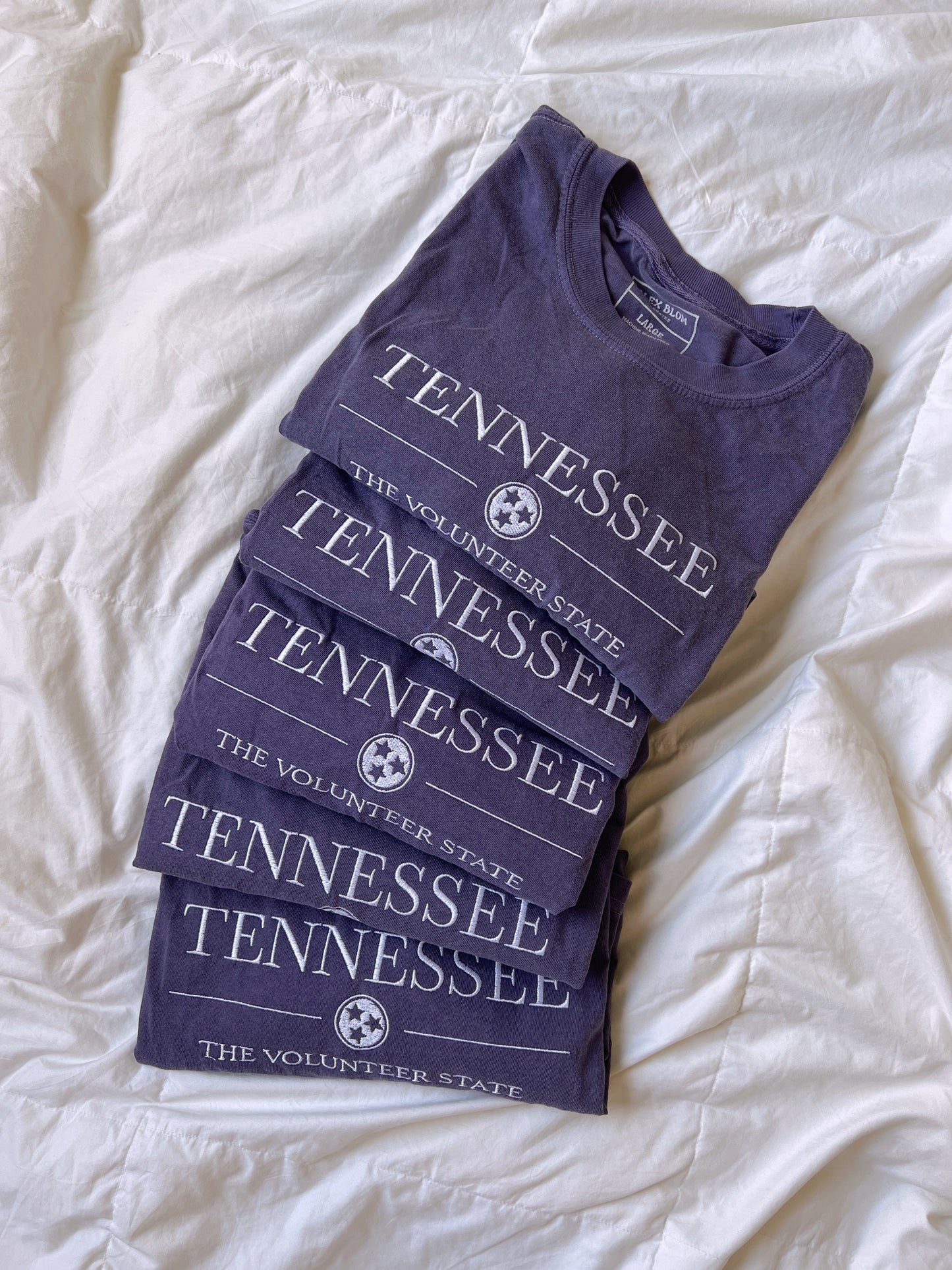 Tennessee Embroidered Tee