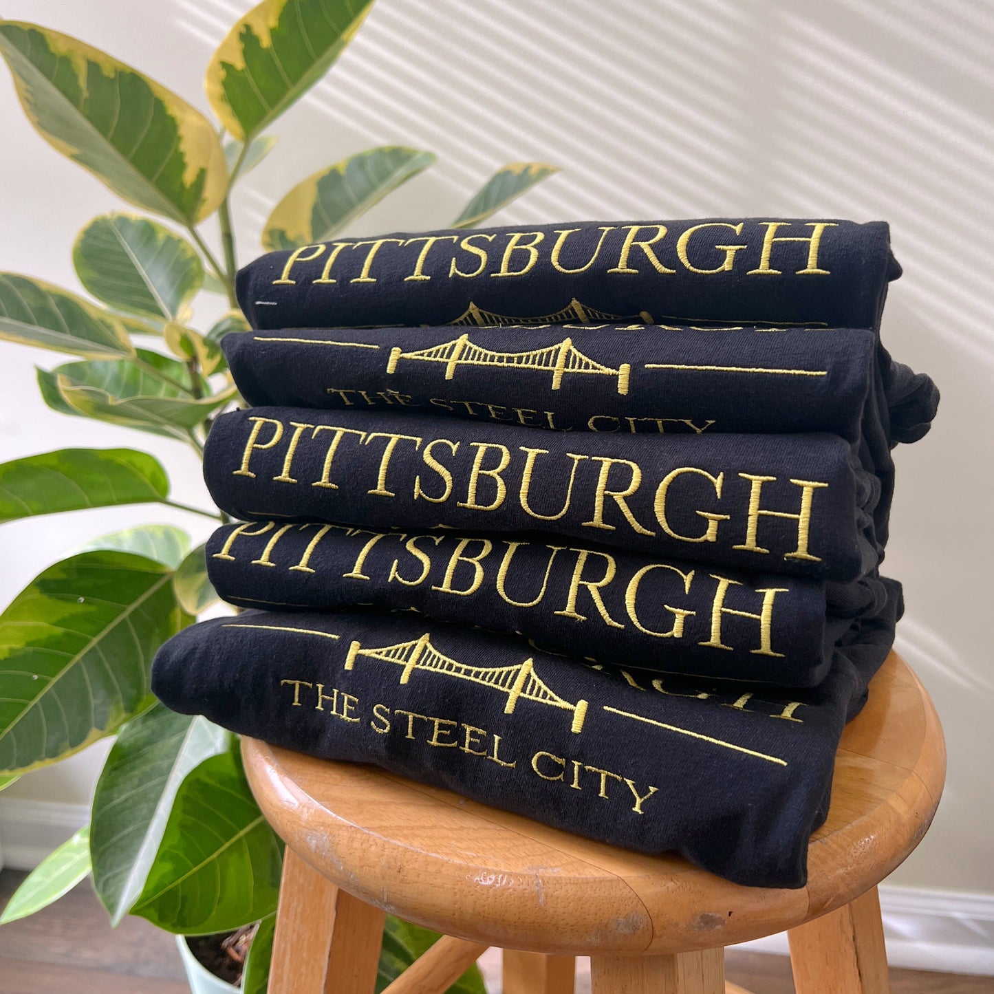 Pittsburgh Embroidered Tee