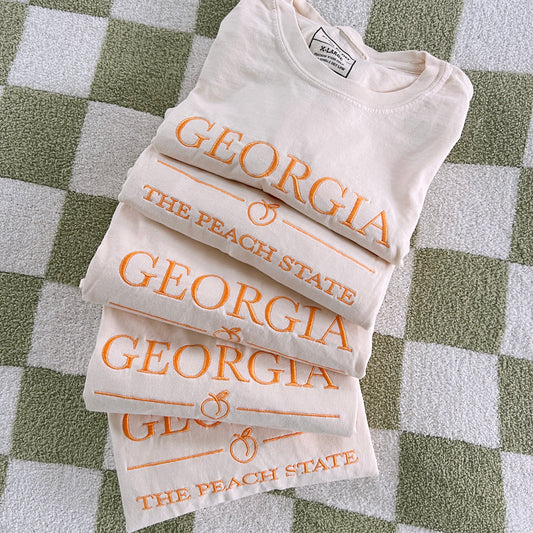 Georgia Embroidered Tee