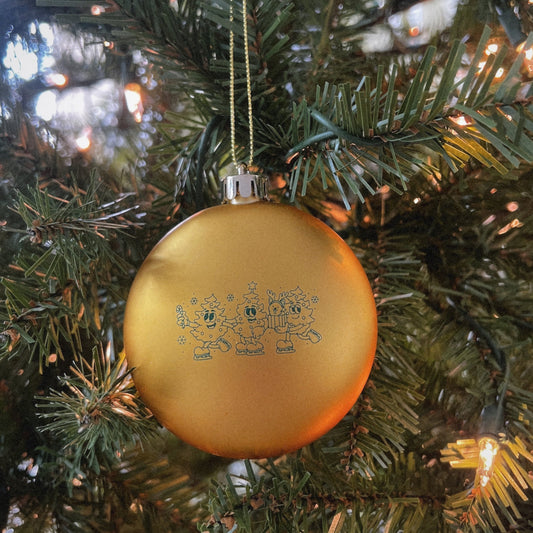 Skating Trees Ornament