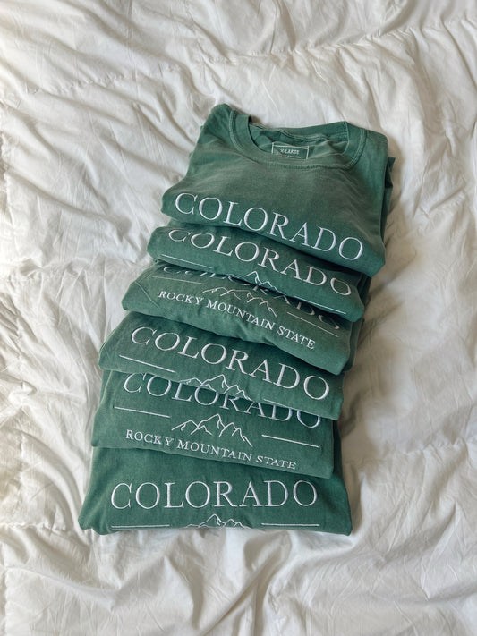 Colorado Embroidered Long-Sleeve Tee