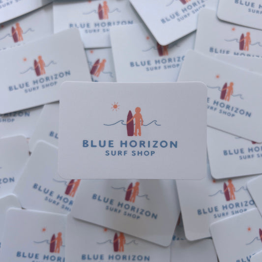 Blue Horizon Surf Sticker