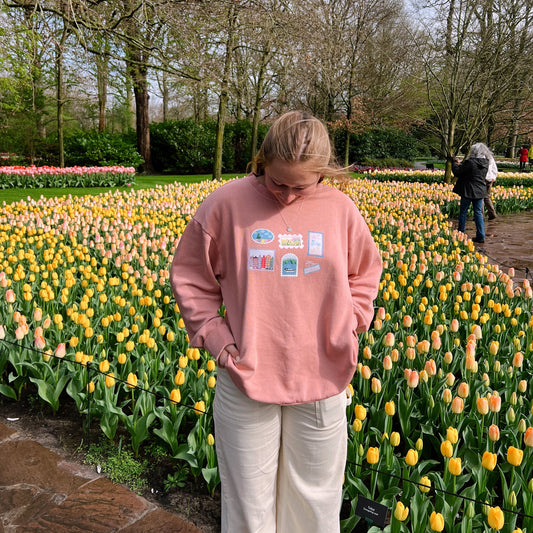 Amsterdam Stamps Crewneck