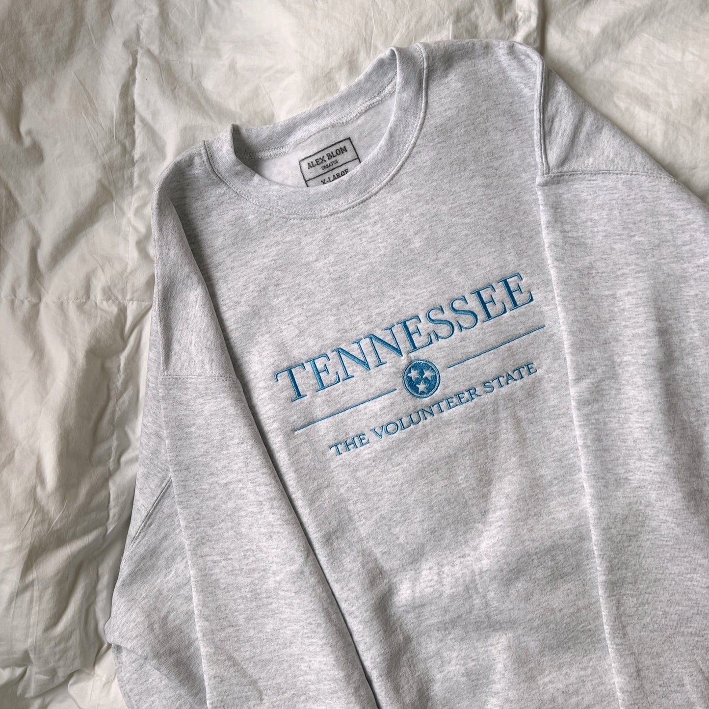 Tennessee Embroidered Crewneck