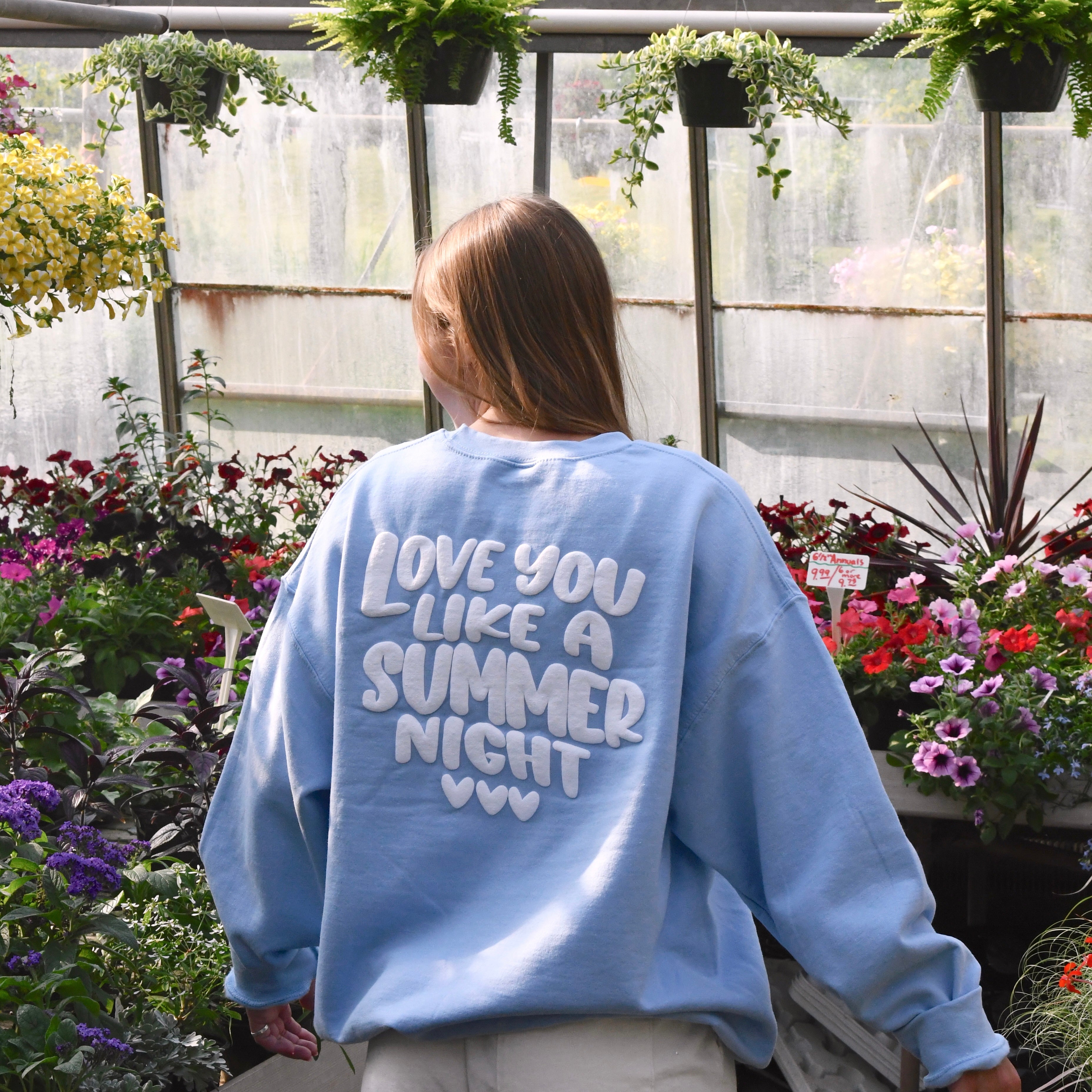 Love You Like A Summer Night Crewneck – Alex Blom Creates