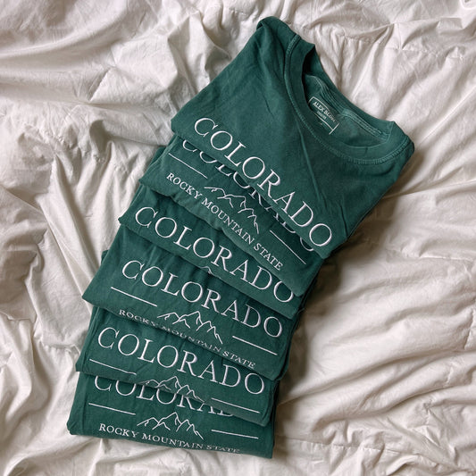 Colorado Embroidered Tee