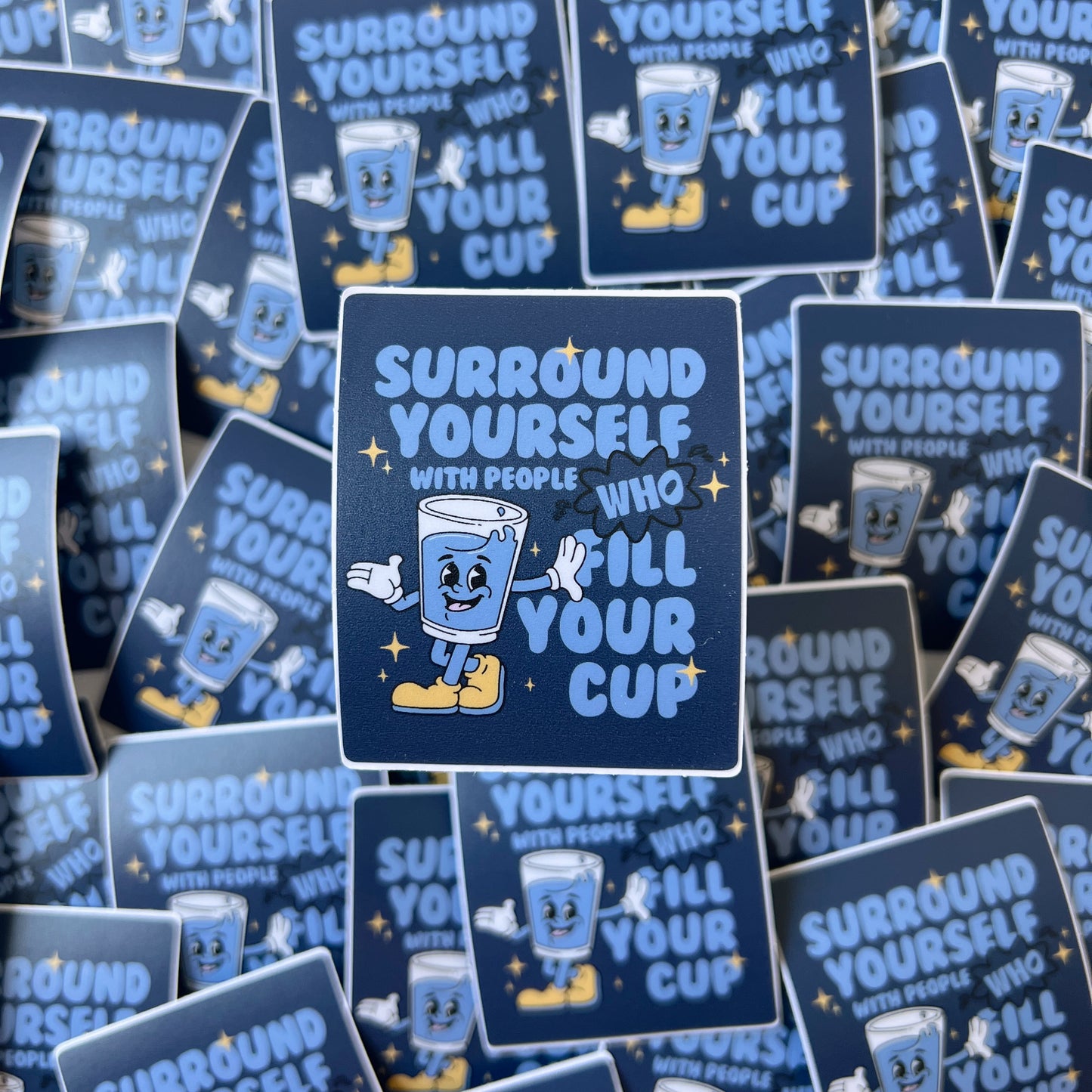 Fill Your Cup Sticker
