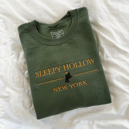 Sleepy Hollow Embroidered Crewneck