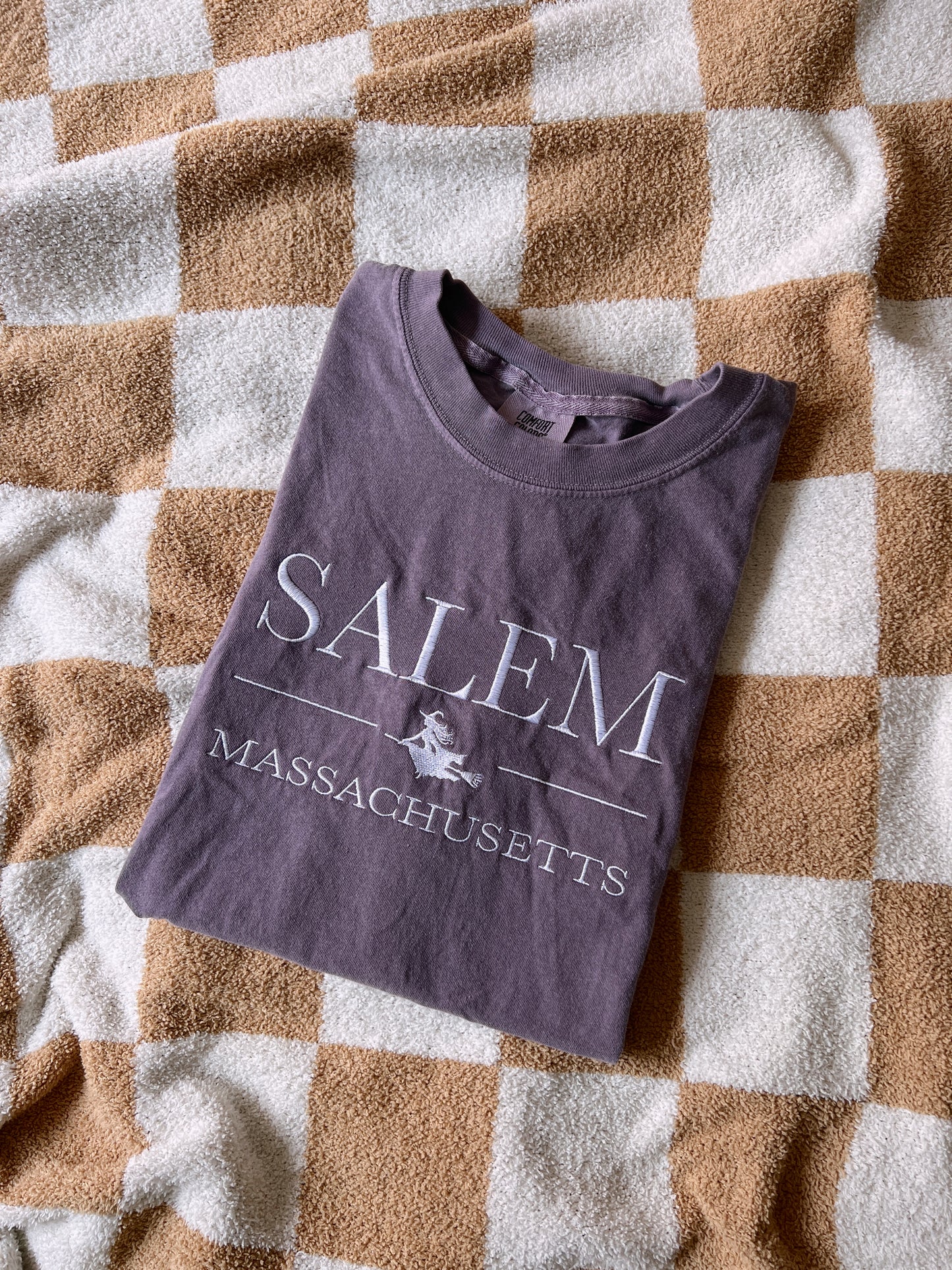 Salem Embroidered Tee