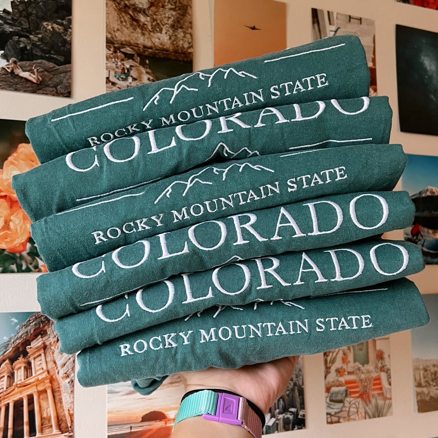 Colorado Embroidered Tee