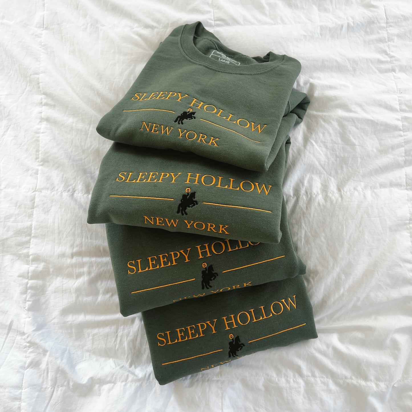 Sleepy Hollow Embroidered Crewneck