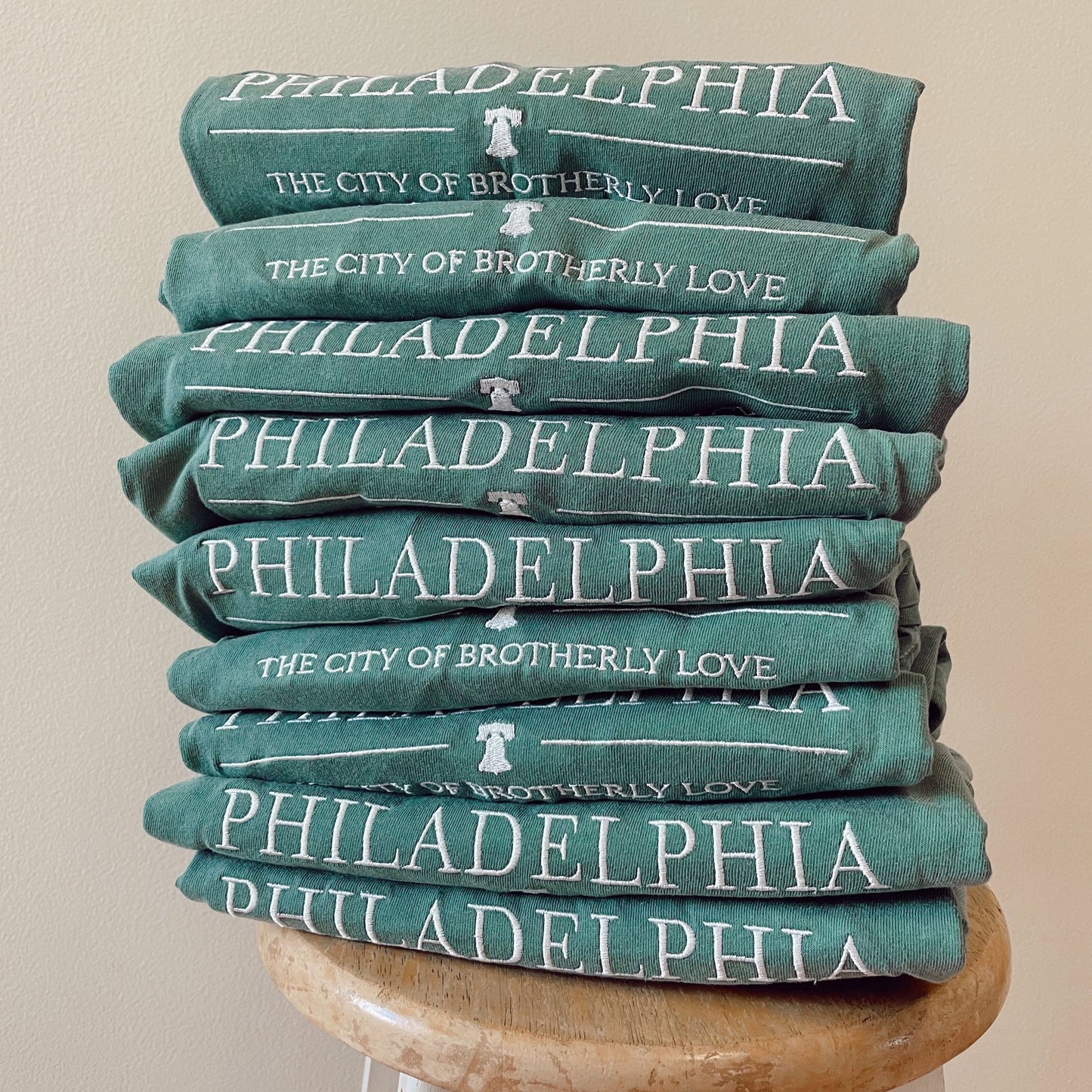 Philadelphia Embroidered Tee - Alex Blom Creates