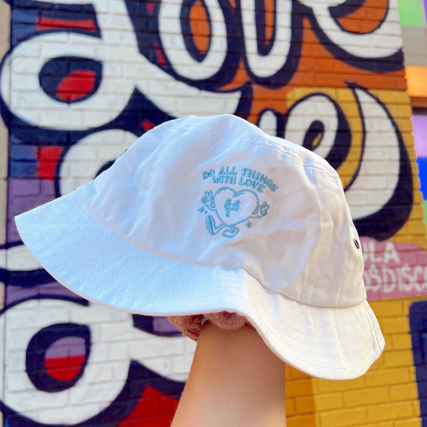 Do All Things With Love Bucket Hat - Alex Blom Creates