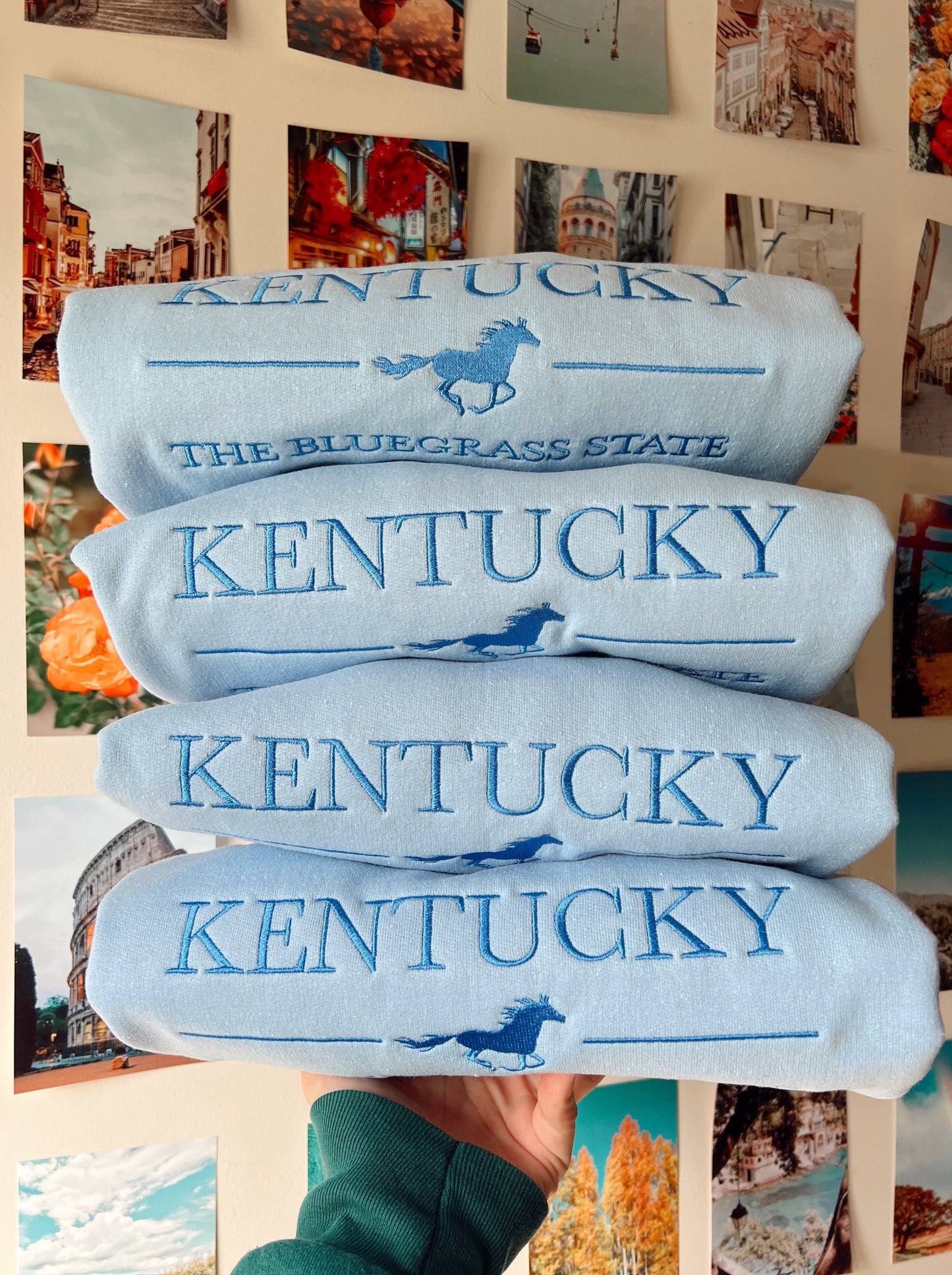 Kentucky Embroidered Crewneck