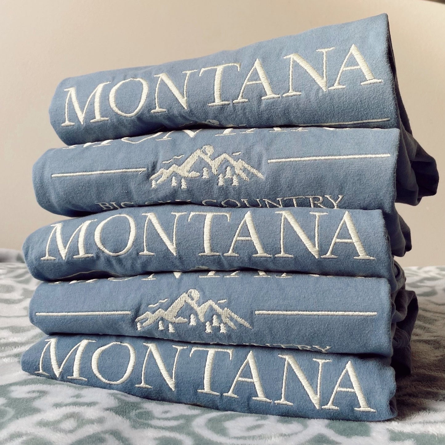 Montana Embroidered Tee - Alex Blom Creates